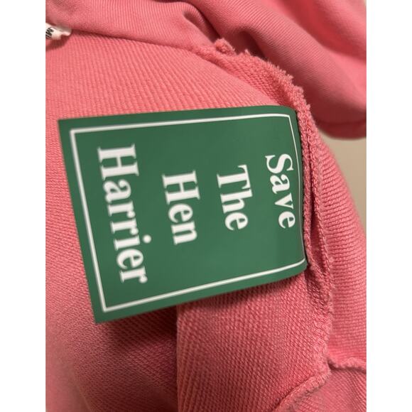 Helmut Lang Jeremy Deller Pink Hoodie Oversized Sweatshirt Reversible - S - Picture 8 of 10